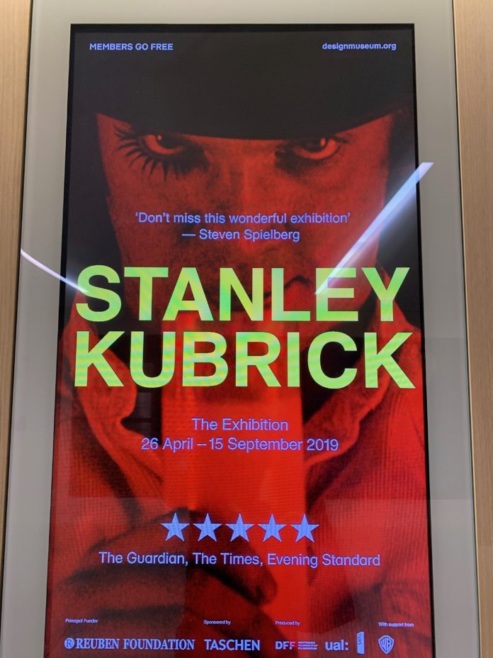 Il poster di Stanley Kubrick: the Exhibition
