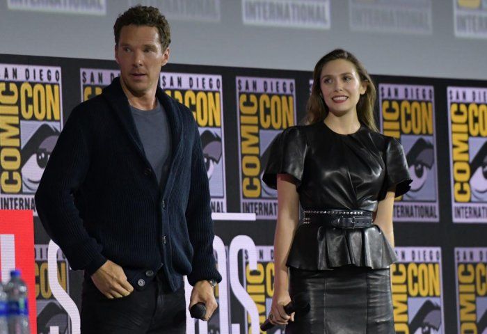 Benedict Cumberbatch e Elizabeth Olsen