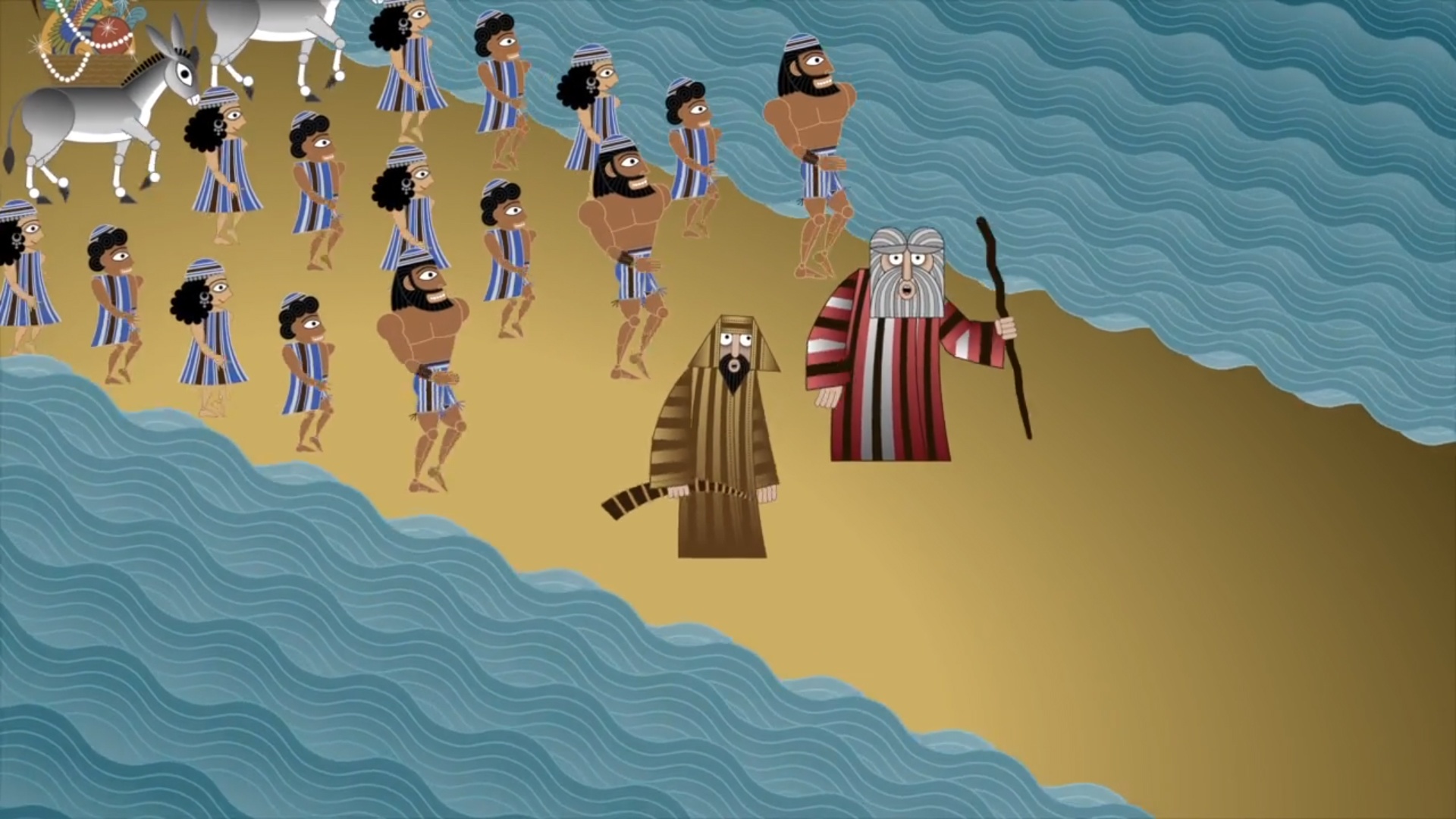 Mosè e la divisione della acque