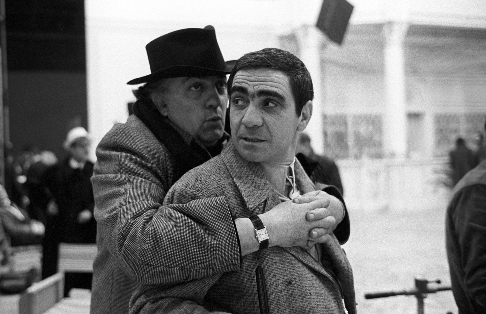Federico Fellini e Peppino Rotunno