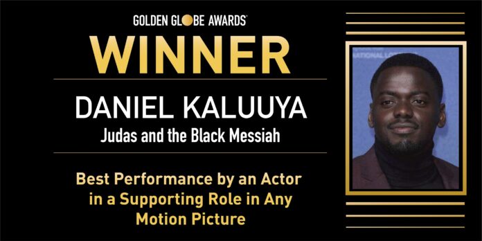 Golden Globe 2021: Daniel Kaluuya Miglior Attore Non Protagonista per Judas and the Black Messiah