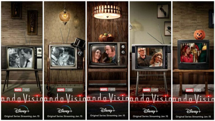 Alcune delle immagini promozionali di WandaVision