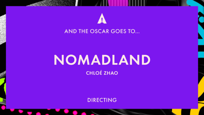 Oscar 2021: Chloé Zhao migliore regista