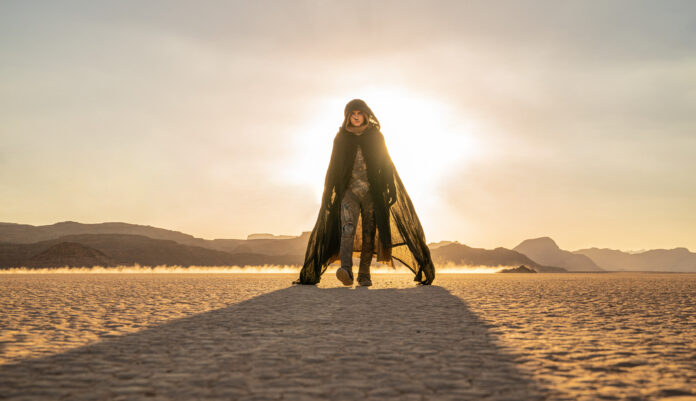 Timothée Chalamet in Dune - Parte Due di Denis Villeneuve (Credits: Warner Bros. Entertainment Inc)