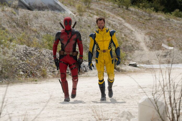 Ryan Reynolds e Hugh Jackman in Deadpool & Wolverine (Credits: The Walt Disney Company)