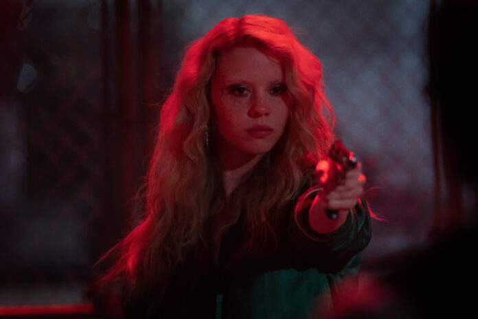 Mia Goth in MaXXXine di Ti West (Credits: Lucky Red)