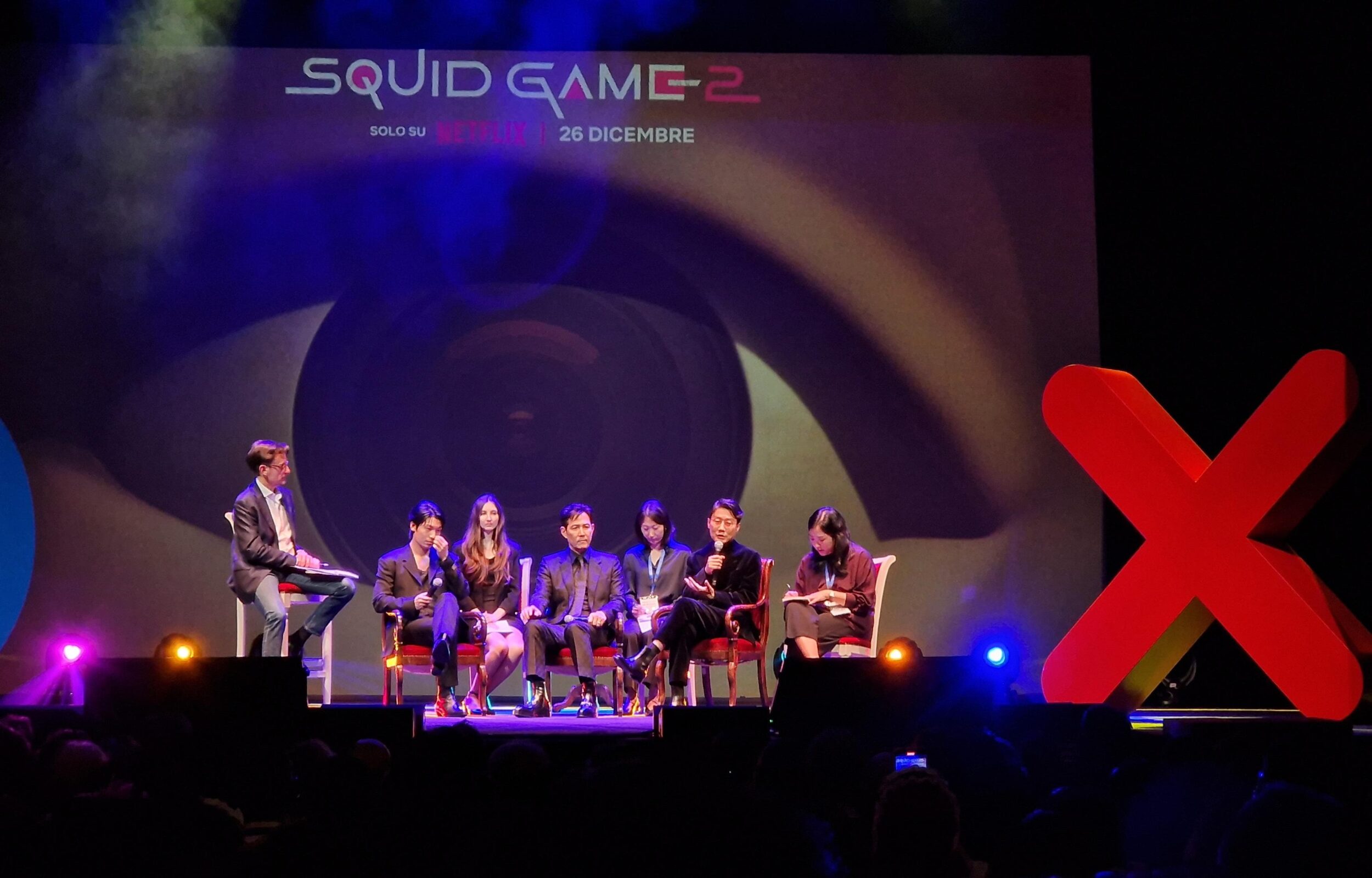 Lucca Comics - Teaser di Squid Game 2 (Credits Netflix)