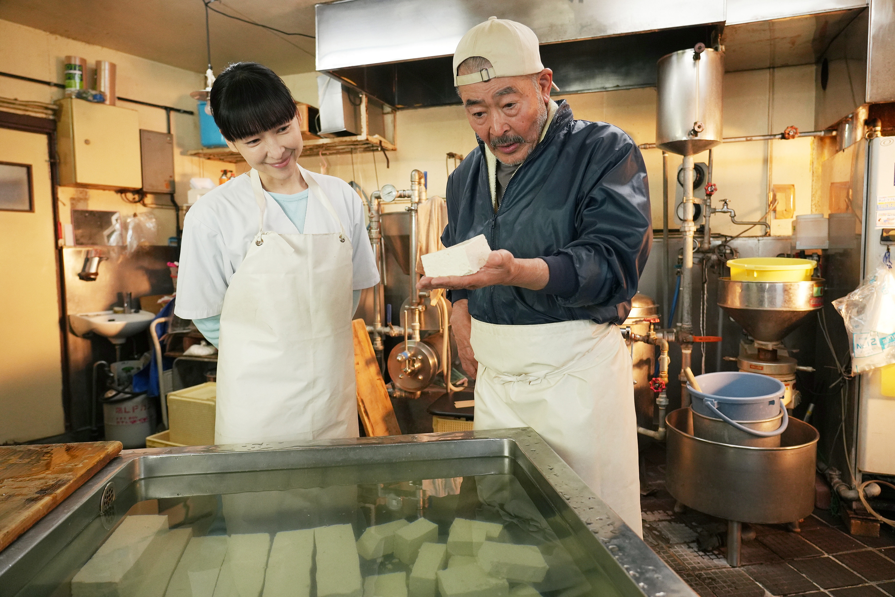 Una scena di Tofu in Japan - La ricetta segreta del signor Takano (Credits: Academy Two).